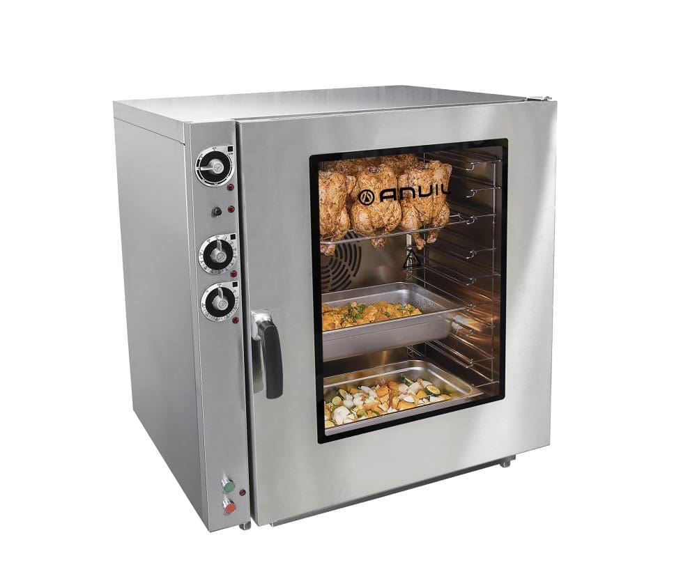 Anvil Combi Steamer Oven - 10 Pan