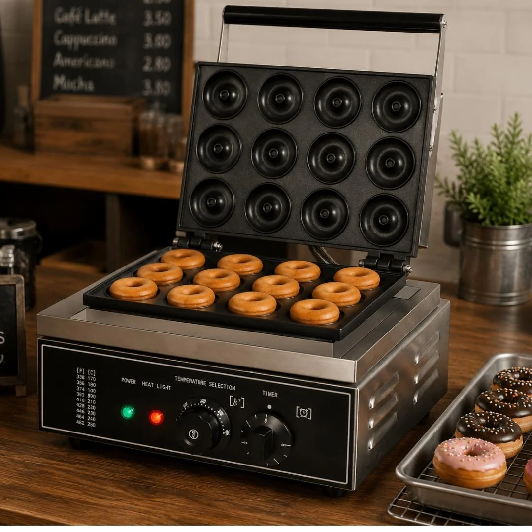 12 Grid Hole Doughnut Donut Maker Machine - Image 2