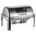 Silver Rectangle Chafing Dish - With Window