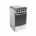 4 Burner Gas Stove With Gas Oven + Ffd (Silver)