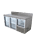 Fridgestar Underbar 2.5 Door - Glass Display - With Splashback