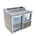 Fridgestar Underbar 1.5 Door - Glass Display - Pizza Top