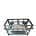 2-burner Boiling Table / Gas Stove (Heavy Duty) - 450mm X 450mm Plates