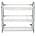 Wall Mount Crockery Rack / Dish Rack- (106 Plates + Cup Rack - 3 Tier)