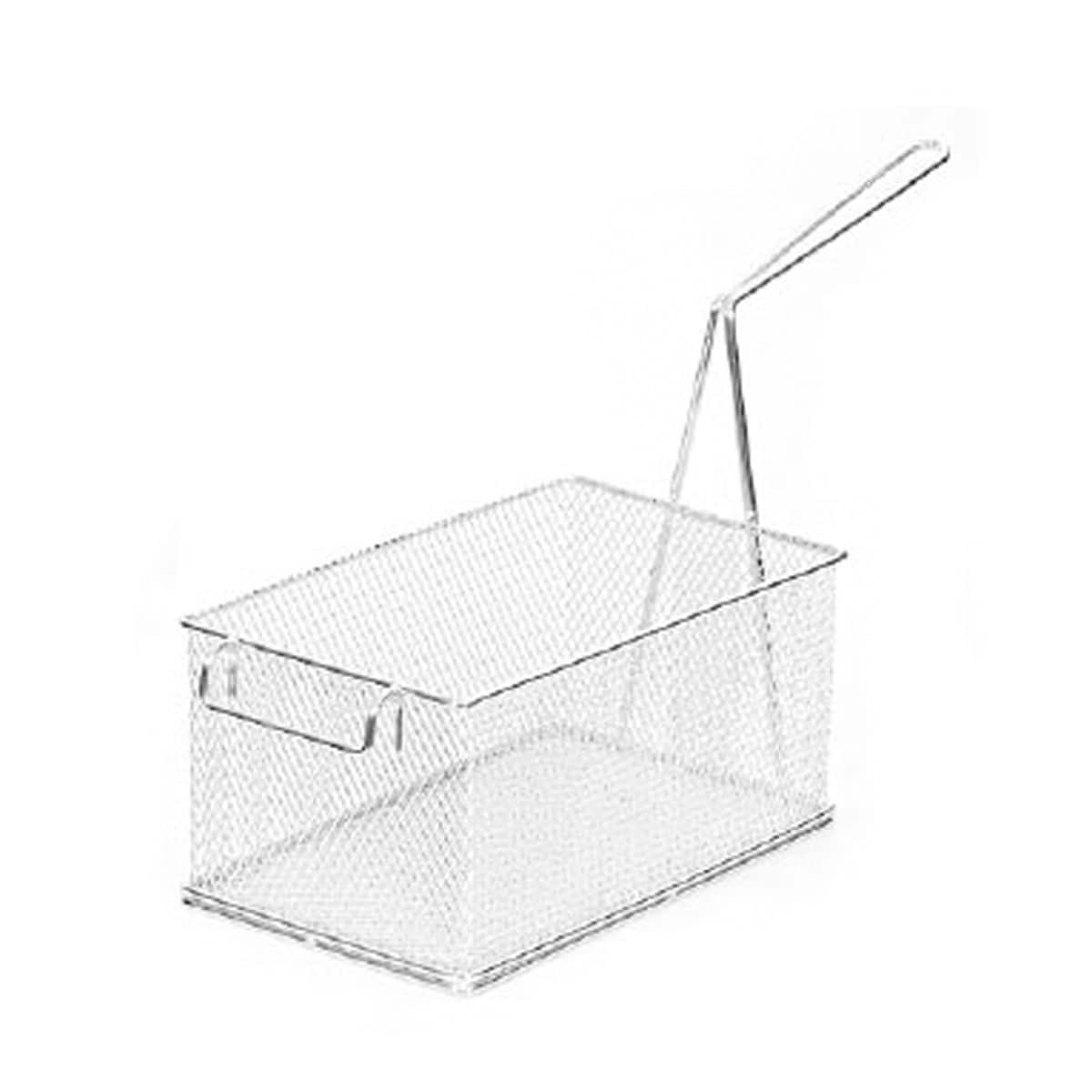 Chip Basket Stainless Steel Rectangle (6lt / 230 X 200 X 110)