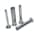 4pc Stainless Steel Sausage Funnels Only