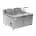 Anvil Double Deep Fryer - Gas