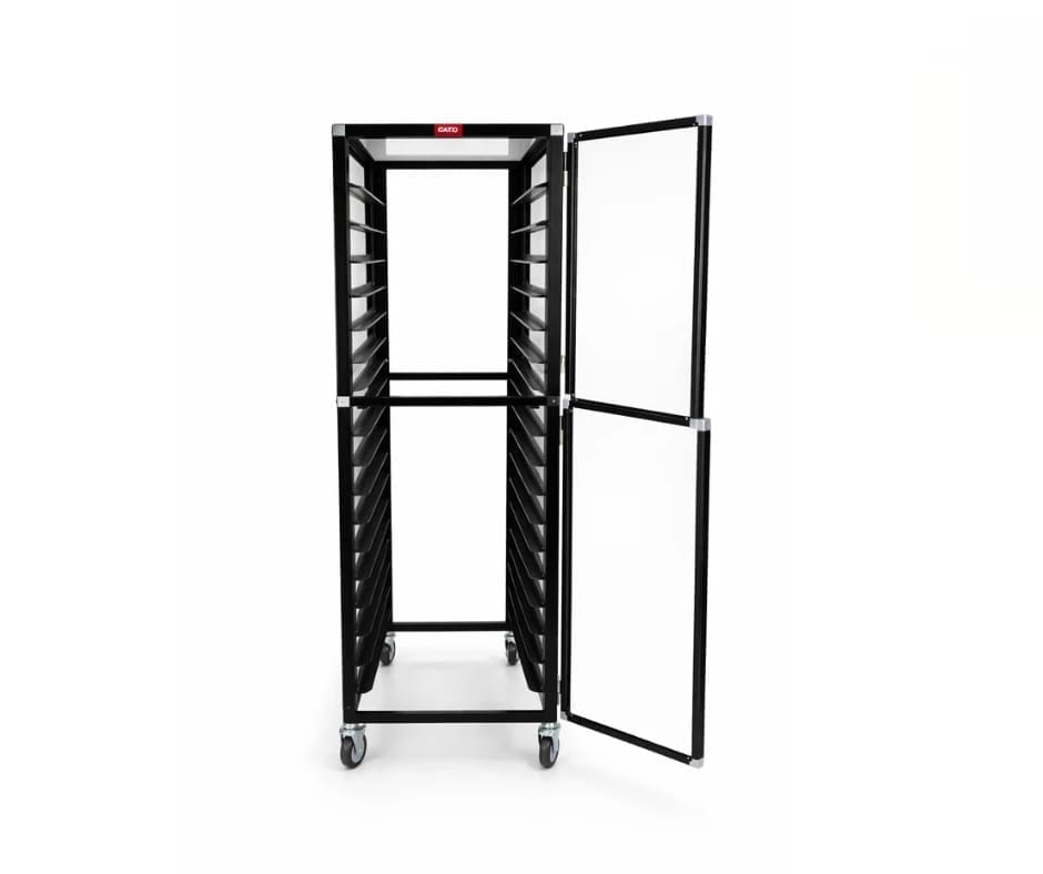 Gatto 18-tier Black Cooling Trolley With Enclosed Doors - Image 5